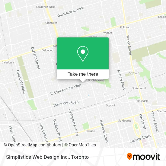 Simplistics Web Design Inc. plan