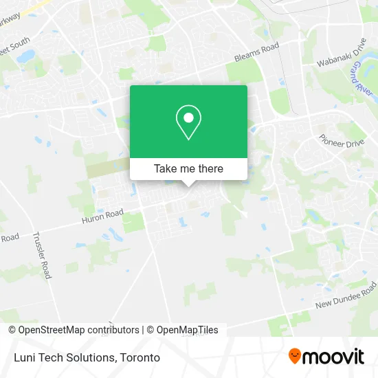 Luni Tech Solutions map