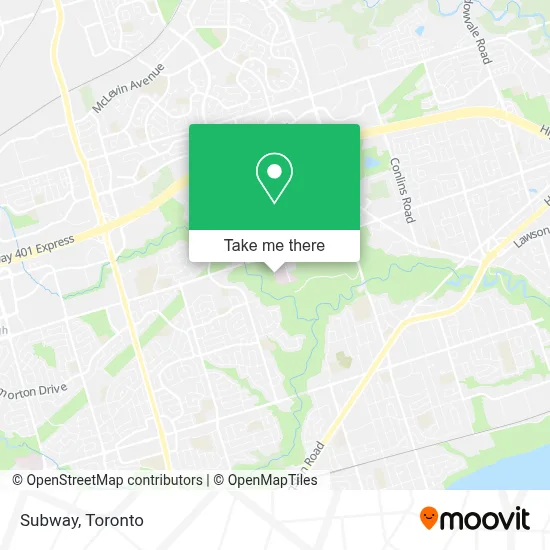 Subway map