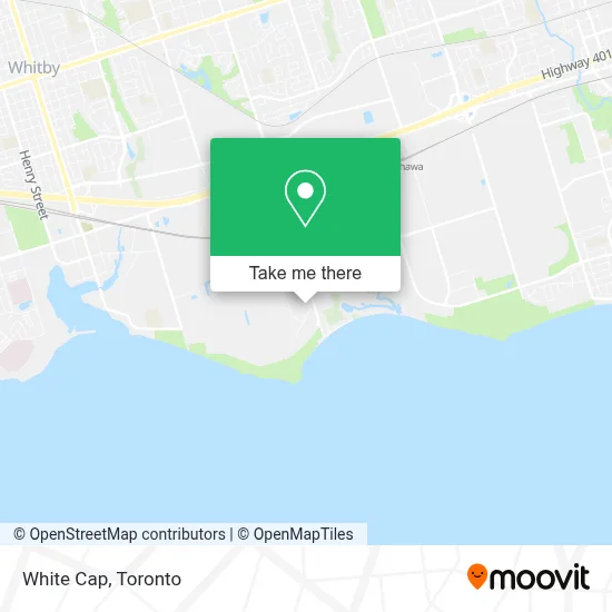 White Cap map
