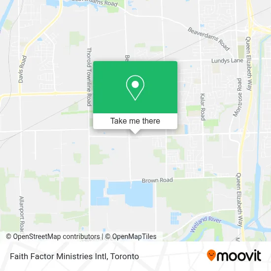 Faith Factor Ministries Intl map
