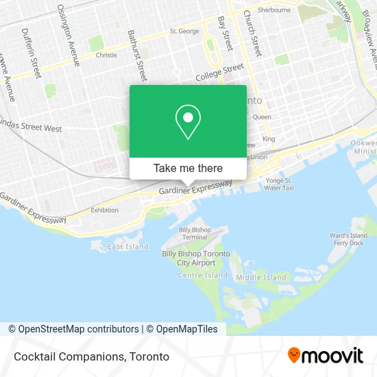 Cocktail Companions map