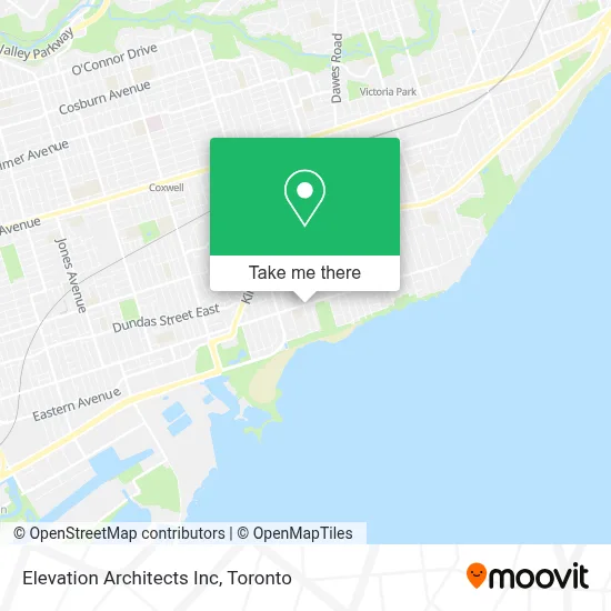 Elevation Architects Inc map
