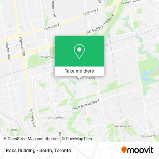 Ross Building - South map