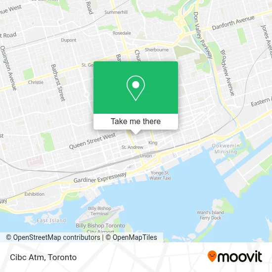 Cibc Atm map