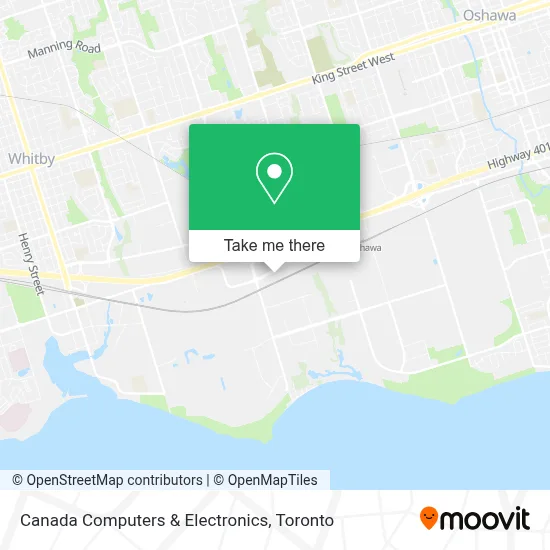 Canada Computers & Electronics map