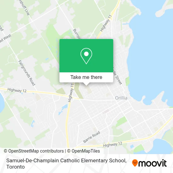 Samuel-De-Champlain Catholic Elementary School map