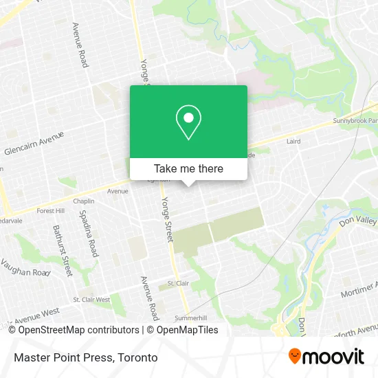 Master Point Press map