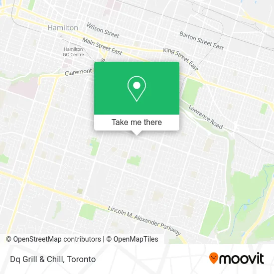 Dq Grill & Chill map