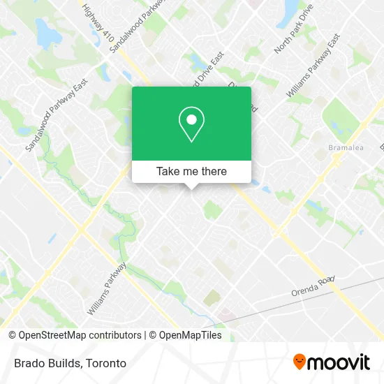Brado Builds map