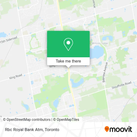 Rbc Royal Bank Atm map
