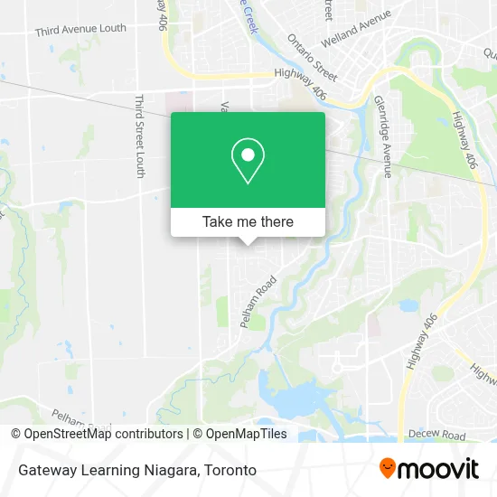 Gateway Learning Niagara map