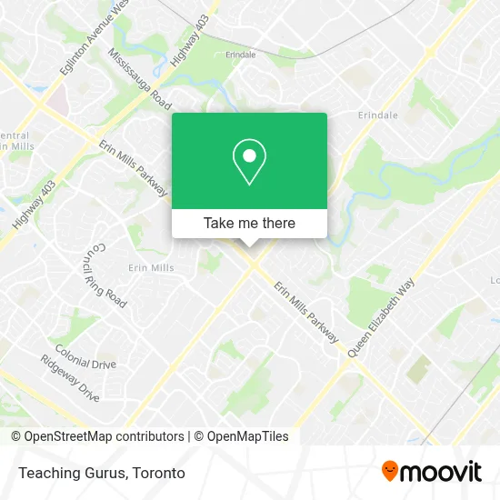 Teaching Gurus map