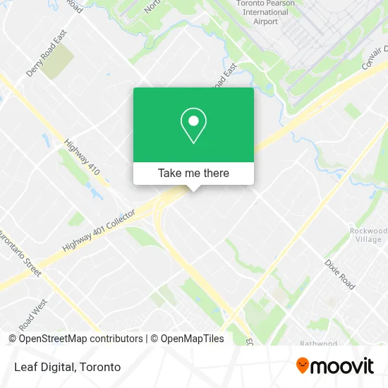 Leaf Digital map