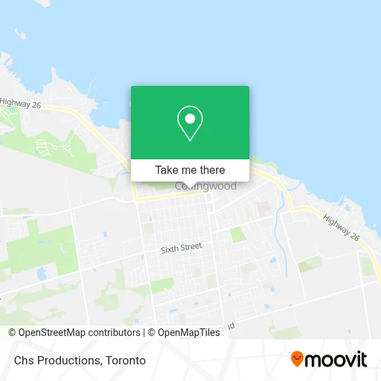 Chs Productions map