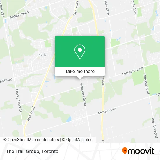 The Trail Group map