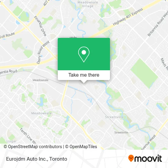 Eurojdm Auto Inc. map