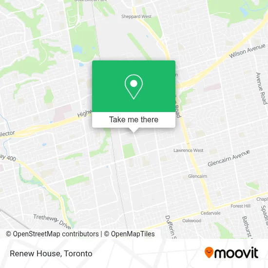 Renew House map