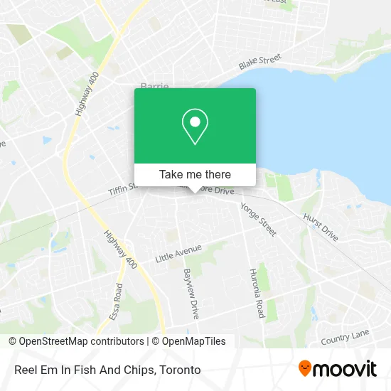 Reel Em In Fish And Chips map