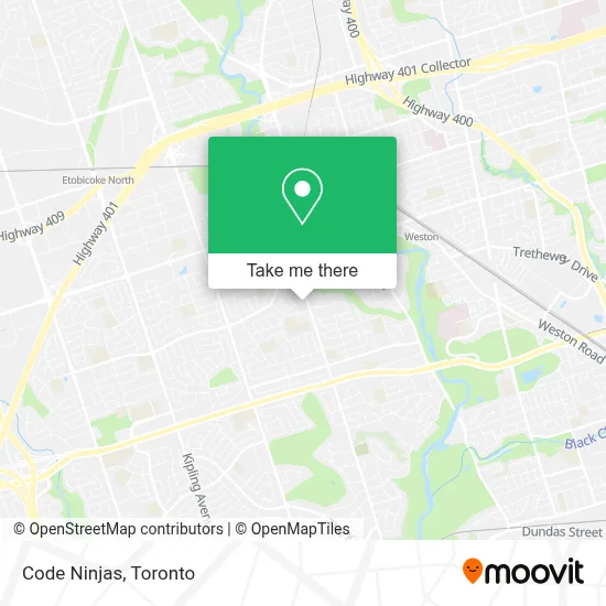 Code Ninjas map