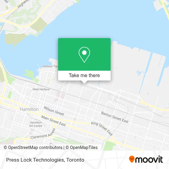 Press Lock Technologies map