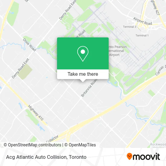 Acg Atlantic Auto Collision map
