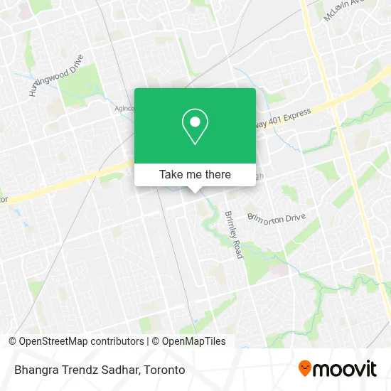 Bhangra Trendz Sadhar map