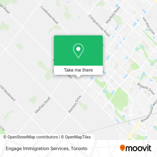 Engage Immigration Services map