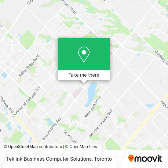 Teklink Business Computer Solutions map