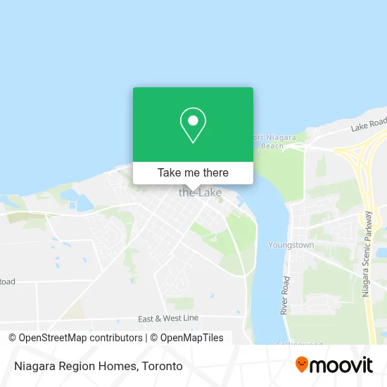 Niagara Region Homes map