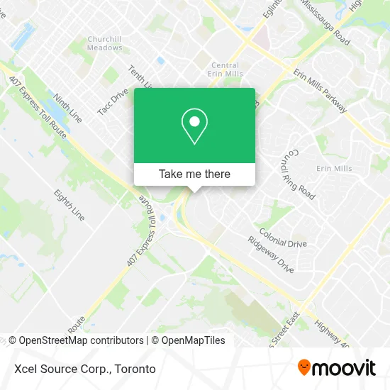 Xcel Source Corp. map