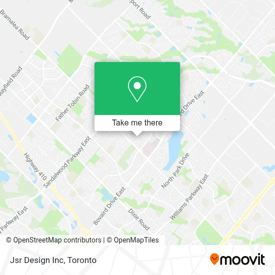 Jsr Design Inc map