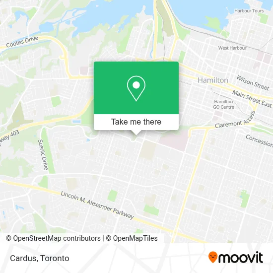 Cardus map