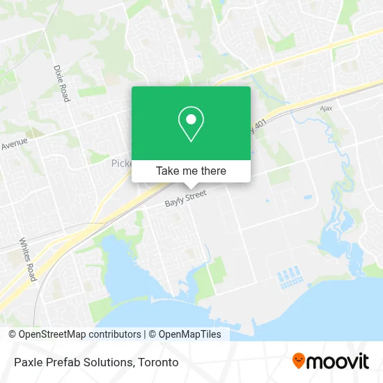 Paxle Prefab Solutions map