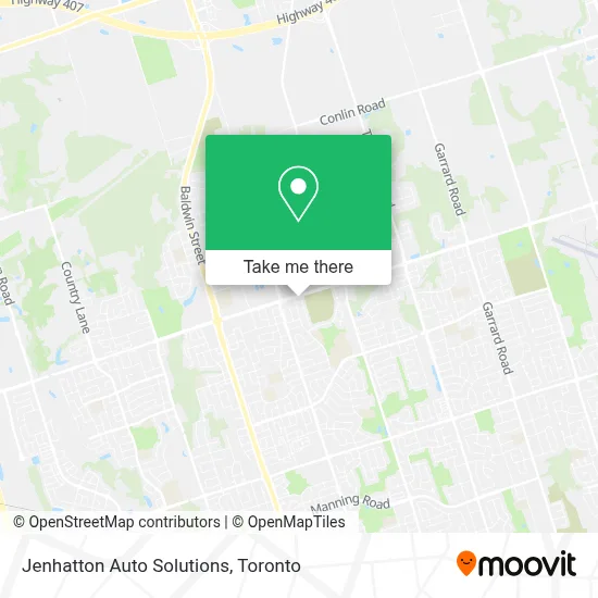 Jenhatton Auto Solutions map