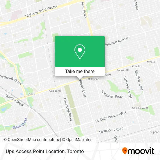 Ups Access Point Location plan