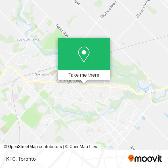 Kfc map