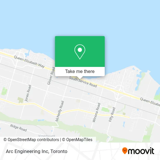 Arc Engineering Inc map