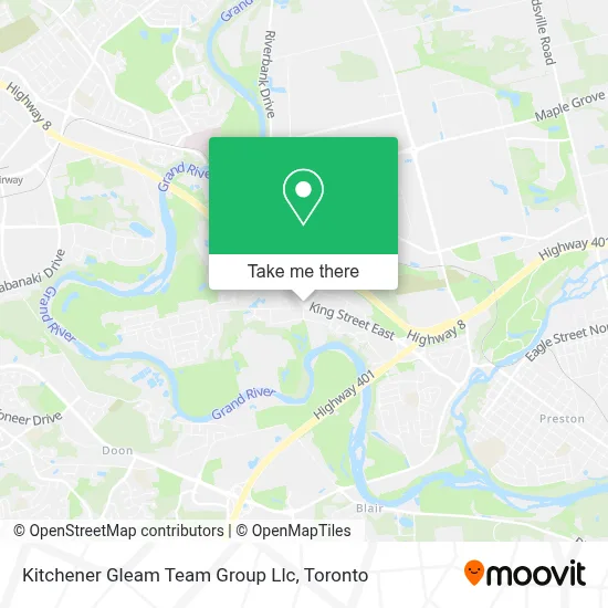 Kitchener Gleam Team Group Llc map