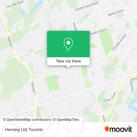 Heming Ltd map