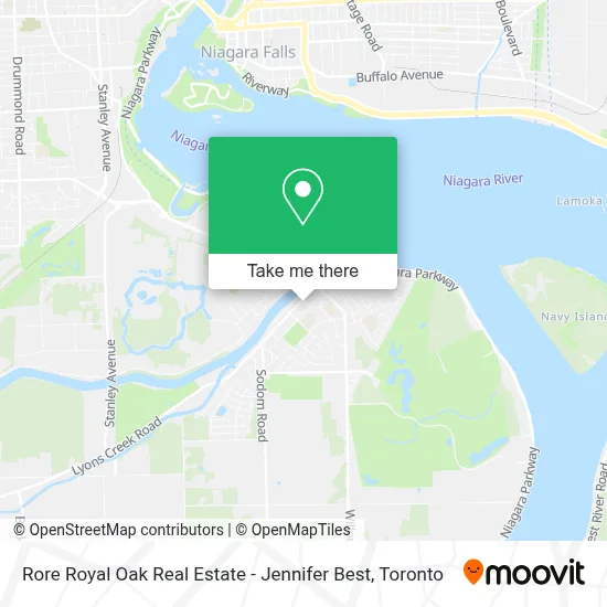 Rore Royal Oak Real Estate - Jennifer Best map