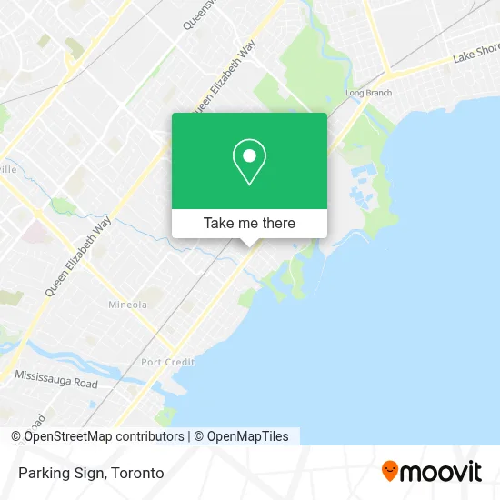 Parking Sign map
