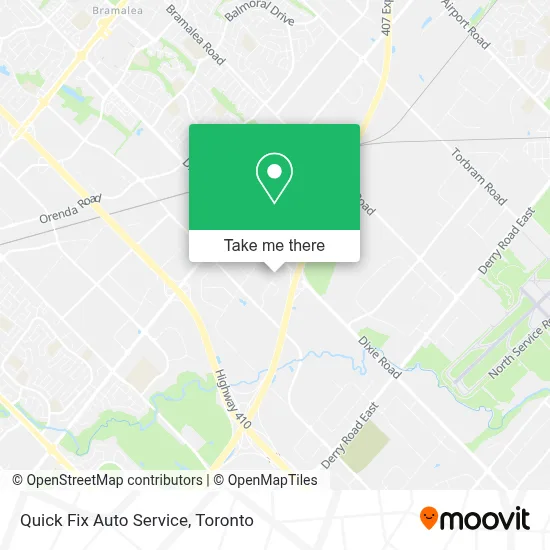 Quick Fix Auto Service plan