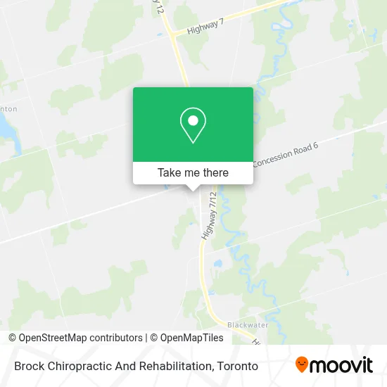 Brock Chiropractic And Rehabilitation map