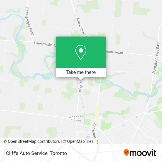Cliff's Auto Service map