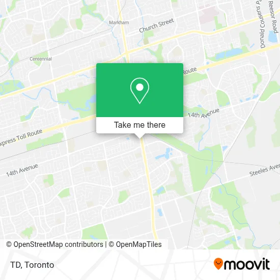 Td map