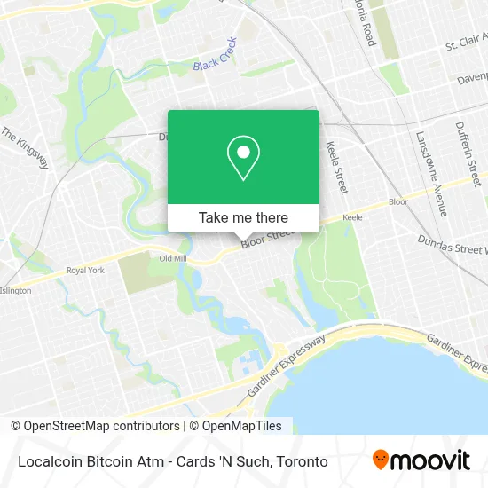 Localcoin Bitcoin Atm - Cards 'N Such map