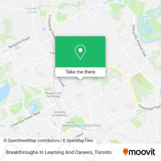 Breakthroughs In Learning And Careers map