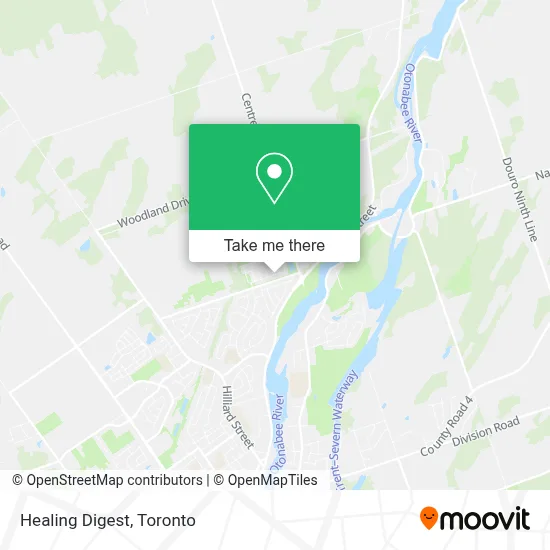 Healing Digest map