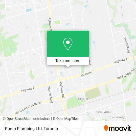 Roma Plumbing Ltd map